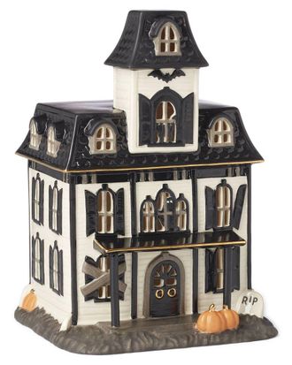 Lenox Vintage Halloween Light-Up House Figurine