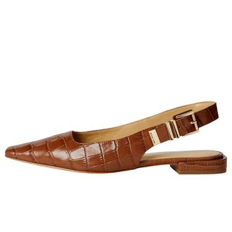 Michael Kors Darrington Sling Flat Chestnut 40F4DTFP1E-219 Womens
