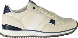Napapijri White Polyurethane Men Mens Sneaker