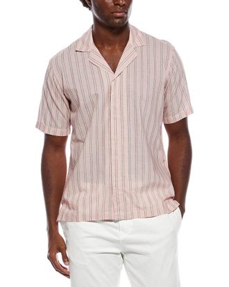 Orlebar Brown Maitan Boarder Stripe Shirt