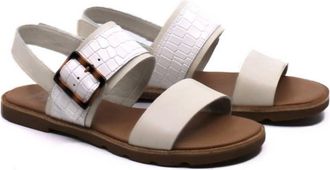 Sorel Womens Ella Iii Slingback Sandals In Chalk/gum