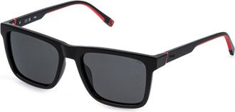 Fila SFID21 Z42Z Mens Sunglasses Black Size 56