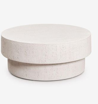 Sklum Mesa De Centro Redonda En Cemento Selara Sklum