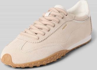 Hoff Sneaker aus echtem Leder mit Logo-Detail Modell Bridge in Beige, Gr&ouml;&szlig;e 36