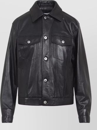 Bottega Veneta leather jacket