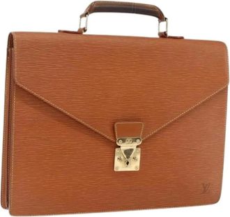 Louis Vuitton Pre-owned Handbags, female, Brown, Size: ONE SIZE Pre-owned Briefcase
