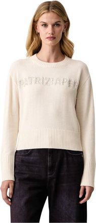 Patrizia Pepe Jersey de Loungewear - Knitwear - Mujer - Beige - XS
