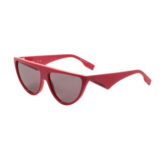 Karl Lagerfeld Womens 59mm Red Sunglasses