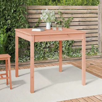 vidaXL Mesa De Jard&iacute;n Madera Maciza De Abeto Douglas 82,5x82,5x76 Cm Vidaxl