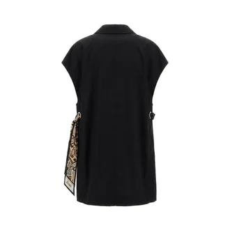 Herno Foulard-Trimmed Cotton Overshirt - Black