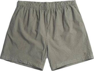 Norse Projects Korte Broeken, Heren, Groen, L, Katoen, Khaki Katoen Elastische Taille Shorts