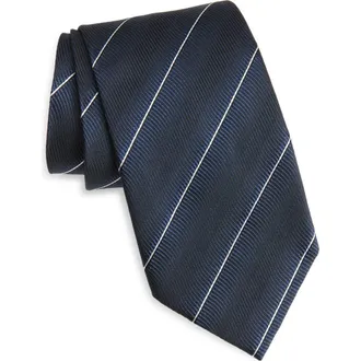 Tom Ford Ombr&eacute; Stripe Jacquard Silk Tie in Ucc Navy at Nordstrom