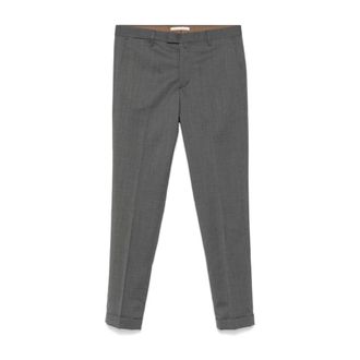 BRIGLIA 1949 Heren, Broeken, Grijs, Maat: XL
