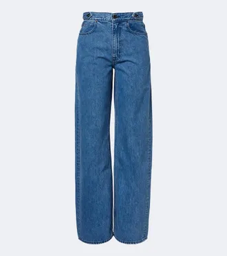 Slvrlake Denim Cassie wide-leg jeans