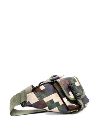 Louis Vuitton Motion Bumbag Damoflage Canvas belt bag - Green