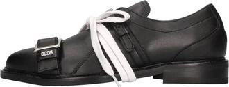 GCDS Mocassins - Heren - Nette schoenen - Zwart - 40 EU - Leer - Schoenen