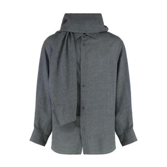 Darkpark Casual Shirts, male, Gray, Size: M Georgia Shirt