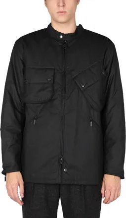Barbour Black Mandarin Collar Jacket