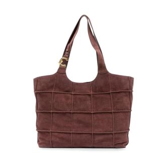 Coccinelle C-Easy Tote - Dames - Shoppers - Bruin - ONE Size - Leer - Tassen
