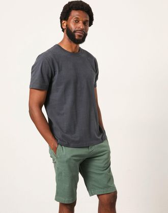 Fat Face FatFace Lulworth Washed Black Short Sleeve T-Shirt