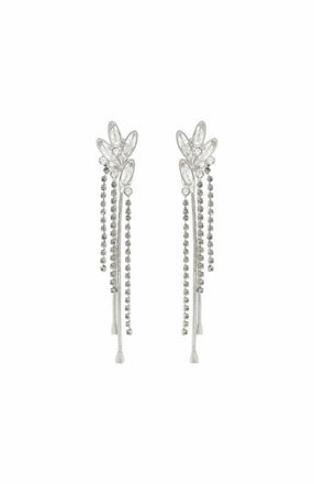 Lanvin Aede Earrings in Silver-Crystal at Nordstrom