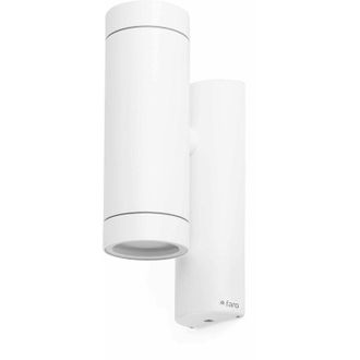 Faro Barcelona Faro Steps - 2 Light Outdoor Wall Light White IP44, GU10