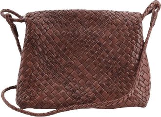 Ibeliv Paris Crossbody Tas - Dames - Schoudertassen - Bruin - ONE Size - Leer - Tassen