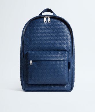 Bottega Veneta Zaino Intrecciato - Blu - Uomo - U