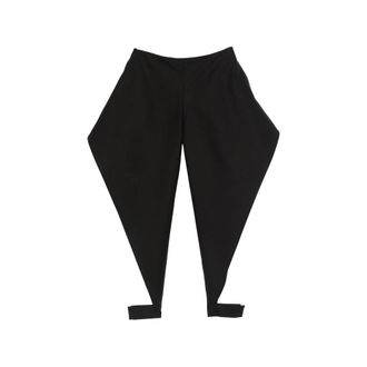 Alaia Wide-leg Cuffed Trousers