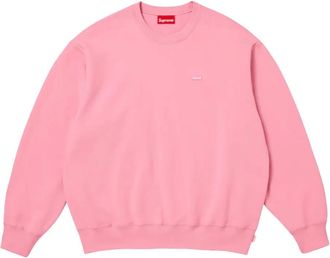 SUPREME Small Box crew-neck sweater - Pink