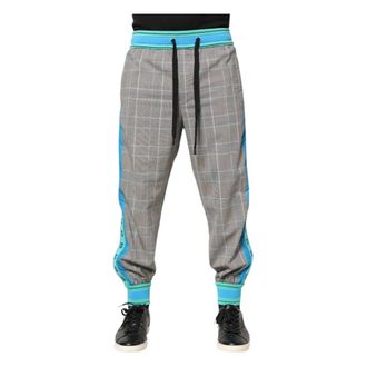Dolce & Gabbana Multicolor Cotton Men Jogger Joggers