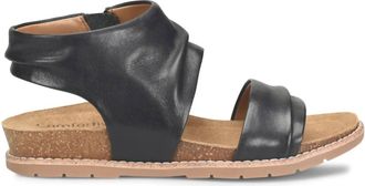 COMFORTIVA Womens Gale Sandal - Wide In Black