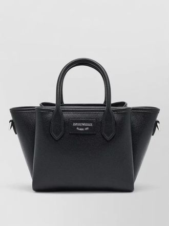 Emporio Armani small tote bag detachable shoulder strap