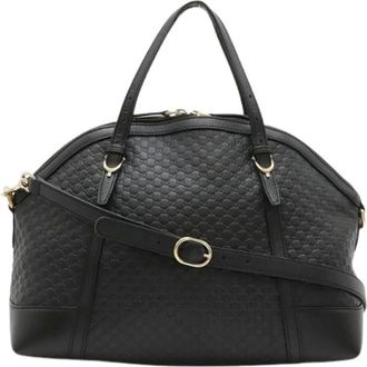 Gucci Borsa a mano Pre-owned Microguccissima in pelle 2way - - Pre-owned - Donna - Nero - ONE SIZE