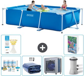 Intex Piscina Con Estructura Rectangular - 300x200x75 Cm - 7-piezas S128