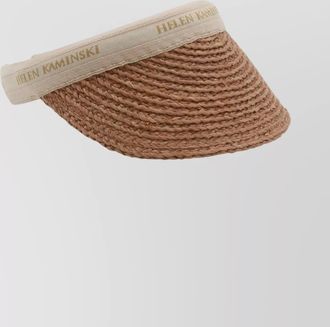 Helen Kaminski open top woven texture hat