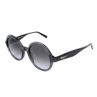 Ferragamo Pre-owned Accessories, female, Black, Size: ONE SIZE Pre-owned Sf978S057 Sunglasses