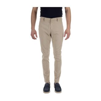 Dondup Gaubert Cropped Trousers - male - Dondup - Chinos - Beige - W31 - Trousers