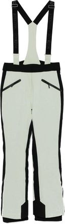 Mackage White Nyomi Ski Dungarees - Womens - Nylon/Recycled Nylon/Elastane/ElastanePolyester