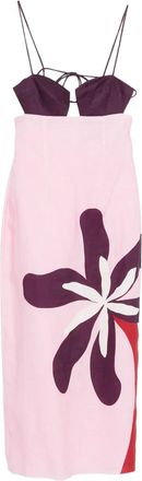 Cala de la Cruz Abito Firenze a fiori - Rosa