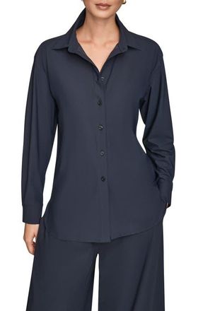 DKNY Front Button Shirt in Nightfall at Nordstrom, Size X-Large