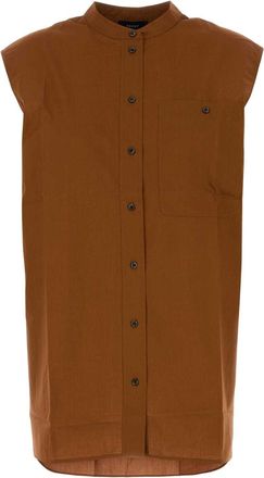 SOEUR Brick Cotton Colette Shirt