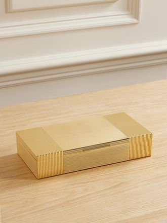 Ralph Lauren Home Luke Small Gold-plated Box