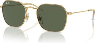 Ray-Ban Irregular Shape Zonnebril - unisex - Zonnebrillen - Geel - 49 MM - Accessoires