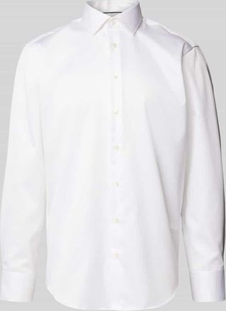 Christian Berg Regular Fit Business-Hemd mit Kentkragen in Weiss, Größe 39/40