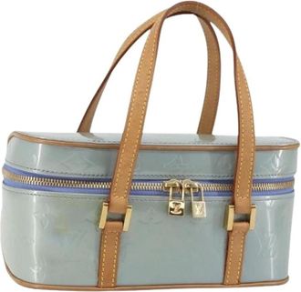Louis Vuitton Pre-owned Handbags, female, Blue, Size: ONE SIZE Pre-owned Vintage Canvas Handbag
