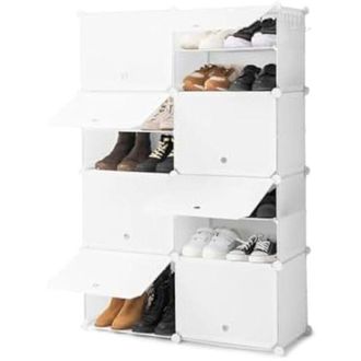 InnovaGoods Modular Shelf - INNOVAGOODS - White - 8 modules - Melamine - Contemporary - Design