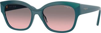 Vogue Eyewear VO5638SU 322246 Womens Sunglasses Blue Size 55