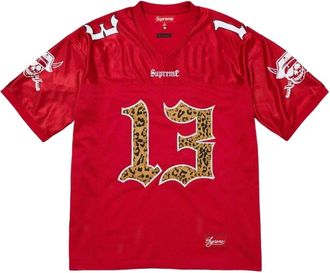 SUPREME FW26 x b.b. Simon Football Jersey Red SUP-FW26-076-RED