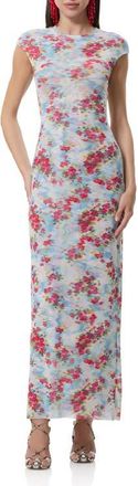 AFRM Mylo Body-Con Dress in Digital Floral at Nordstrom, Size X-Small
